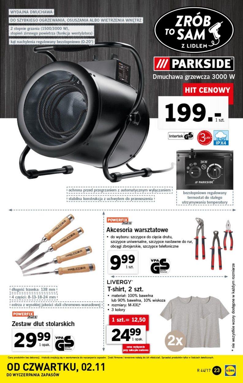 Gazetka promocyjna Lidl do 05/11/2017 str.23