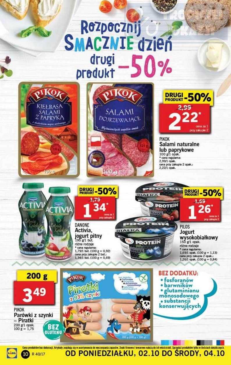 Gazetka promocyjna Lidl do 04/10/2017 str.10