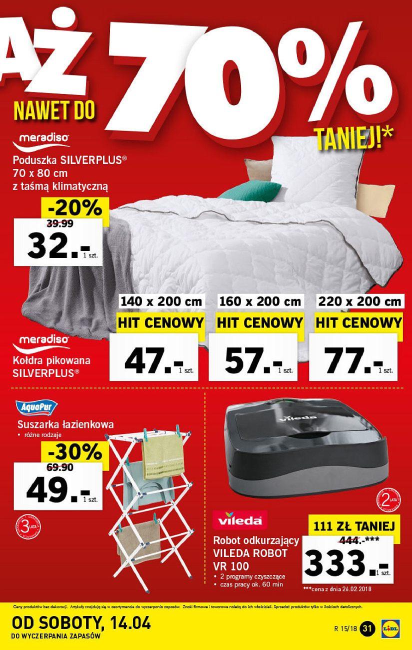 Gazetka promocyjna Lidl do 14/04/2018 str.31