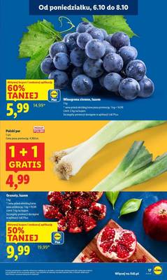 Lidl od poniedziałku