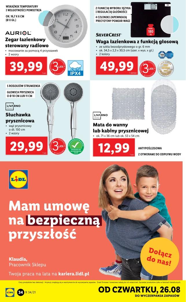 Gazetka promocyjna Lidl do 29/08/2021 str.34