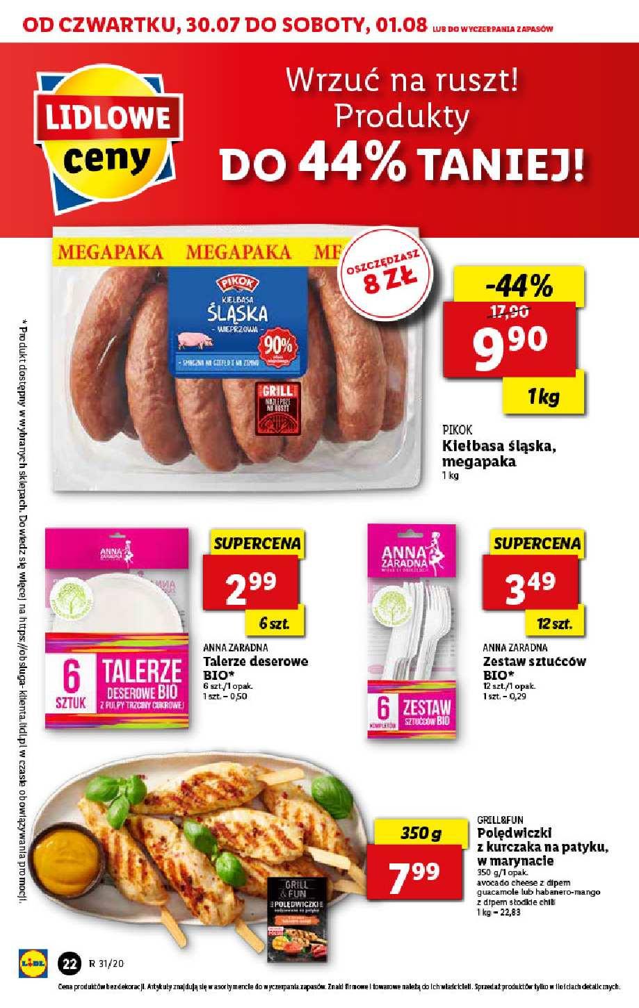 Gazetka promocyjna Lidl do 01/08/2020 str.22