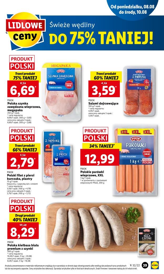 Gazetka promocyjna Lidl do 10/08/2022 str.40