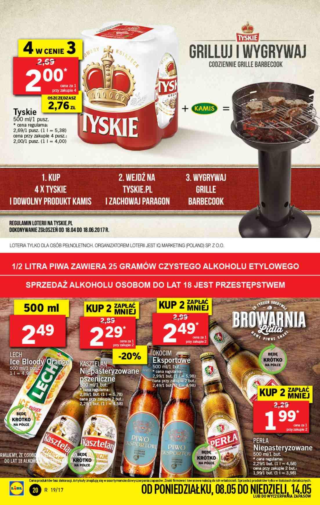 Gazetka promocyjna Lidl do 10/05/2017 str.20