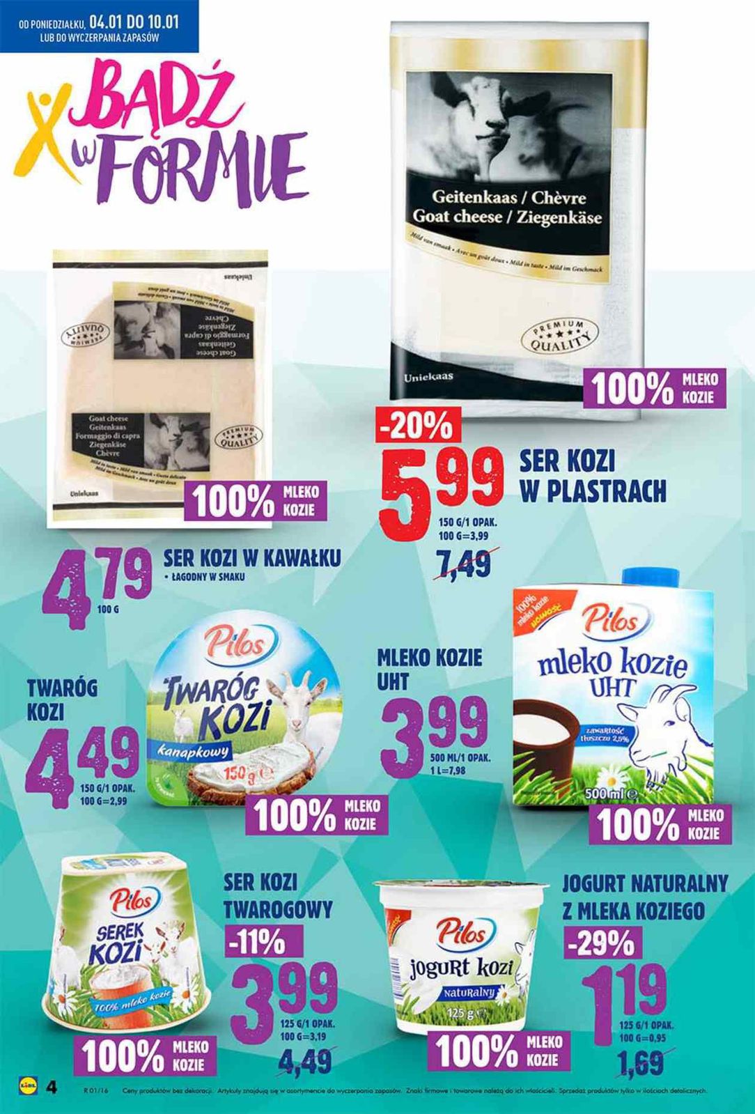 Gazetka promocyjna Lidl do 10/01/2016 str.4