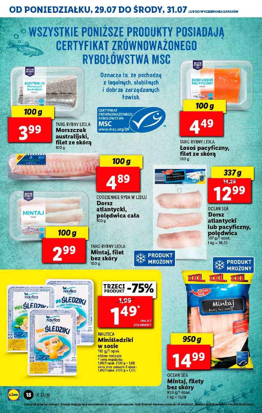 Gazetka promocyjna Lidl do 31/07/2019 str.18