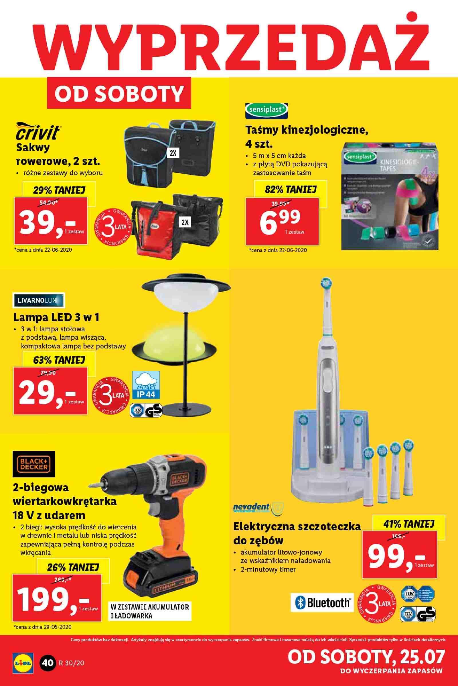 Gazetka promocyjna Lidl do 26/07/2020 str.40