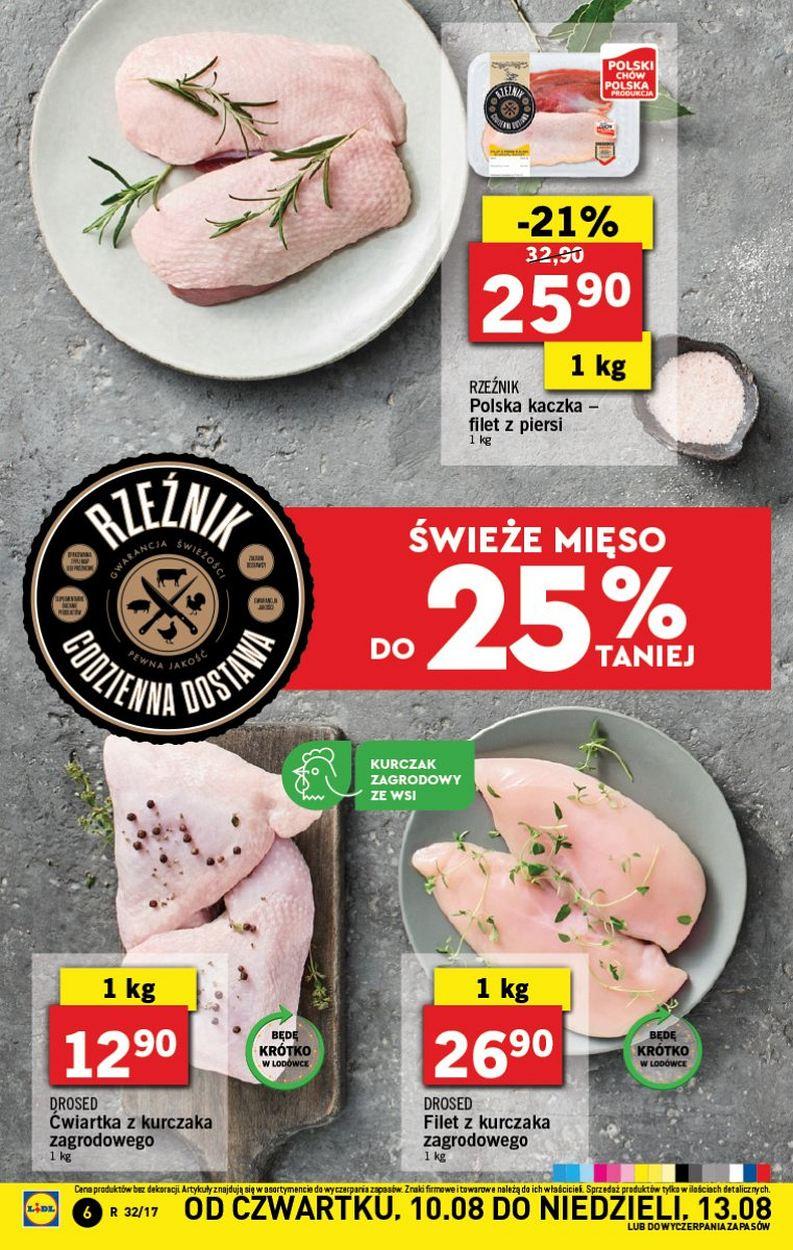 Gazetka promocyjna Lidl do 13/08/2017 str.6