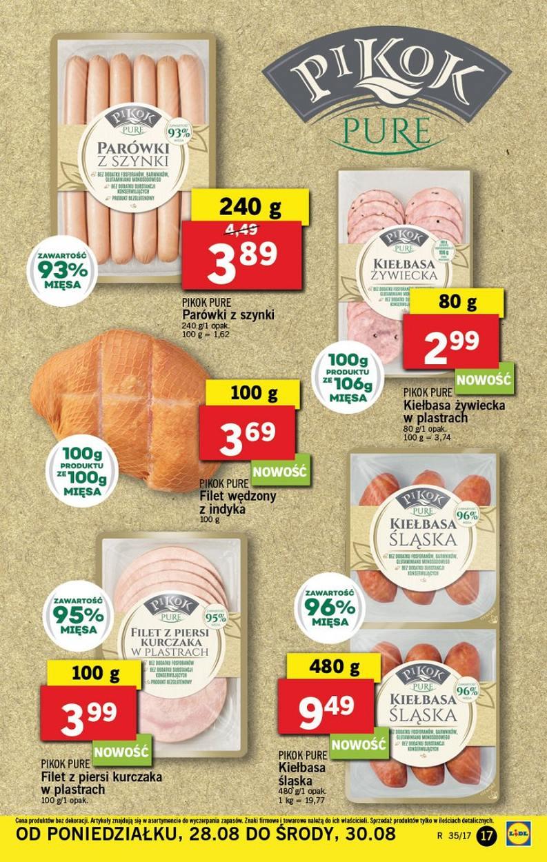 Gazetka promocyjna Lidl do 30/08/2017 str.17