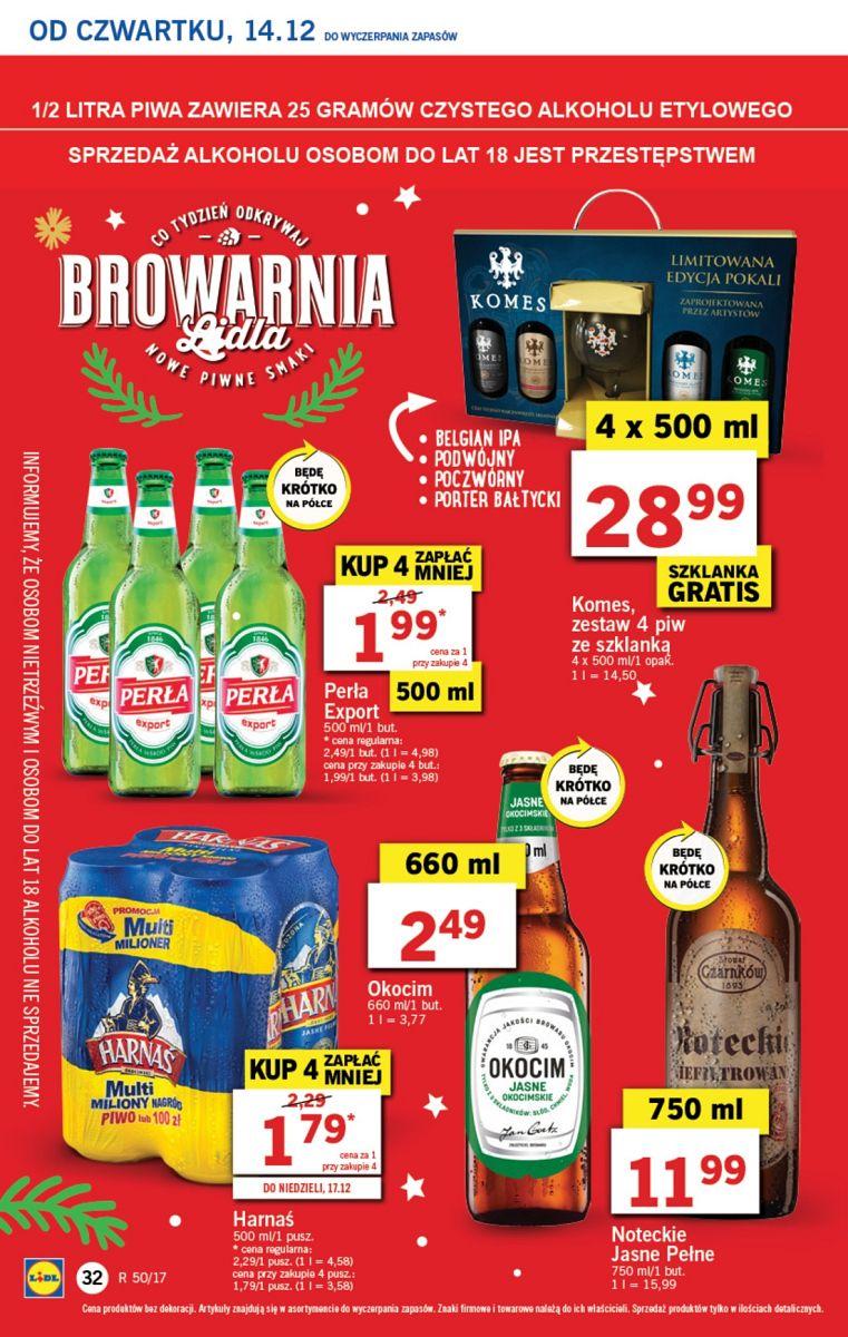 Gazetka promocyjna Lidl do 17/12/2017 str.32