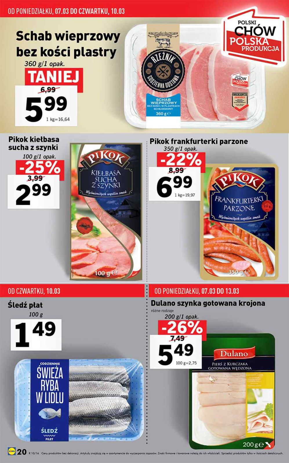 Gazetka promocyjna Lidl do 13/03/2016 str.20