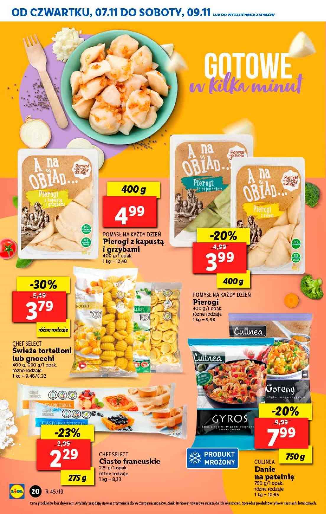 Gazetka promocyjna Lidl do 09/11/2019 str.20