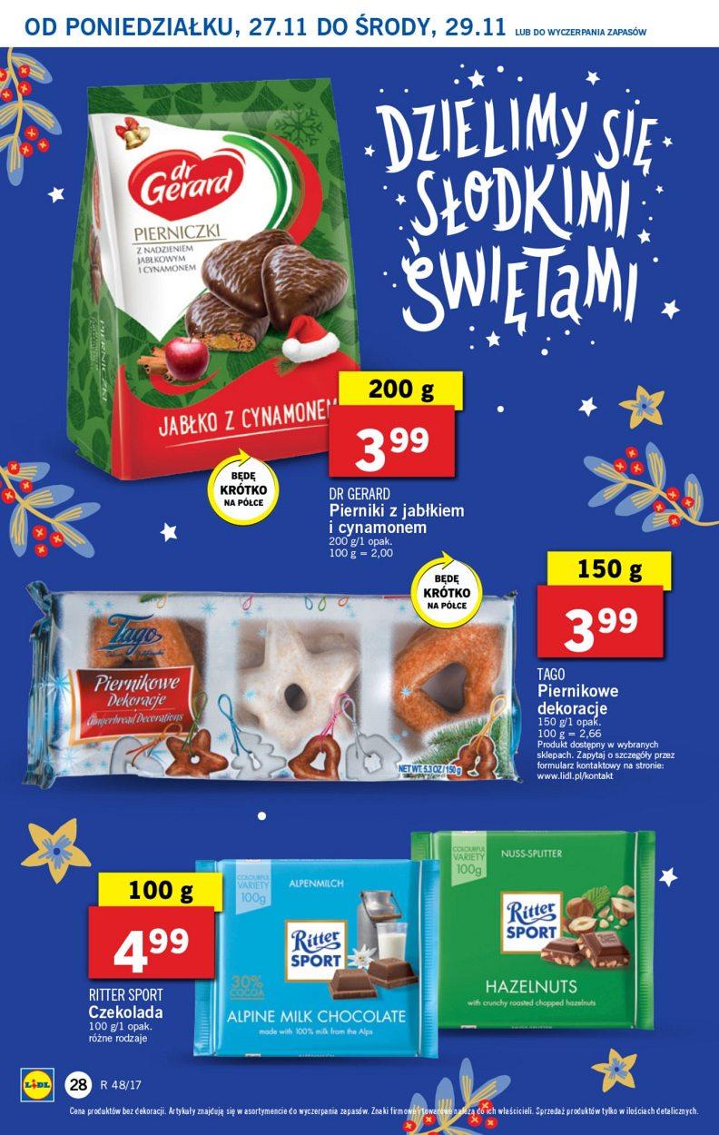 Gazetka promocyjna Lidl do 29/11/2017 str.28