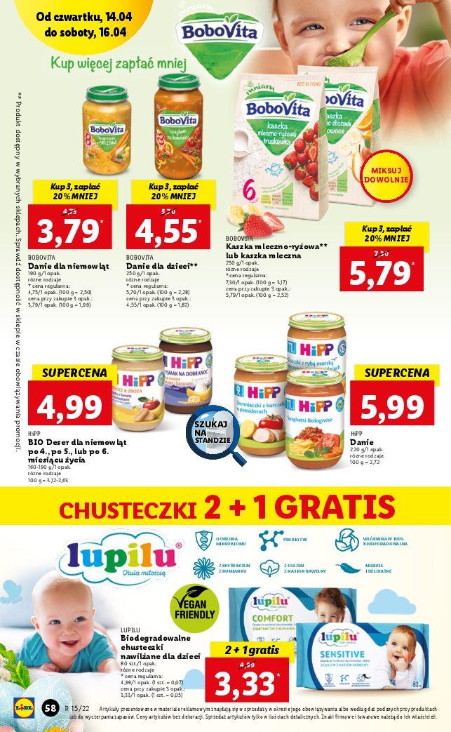 Gazetka promocyjna Lidl do 16/04/2022 str.58