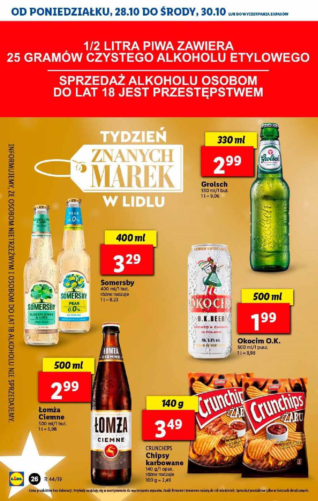 Gazetka promocyjna Lidl do 30/10/2019 str.26