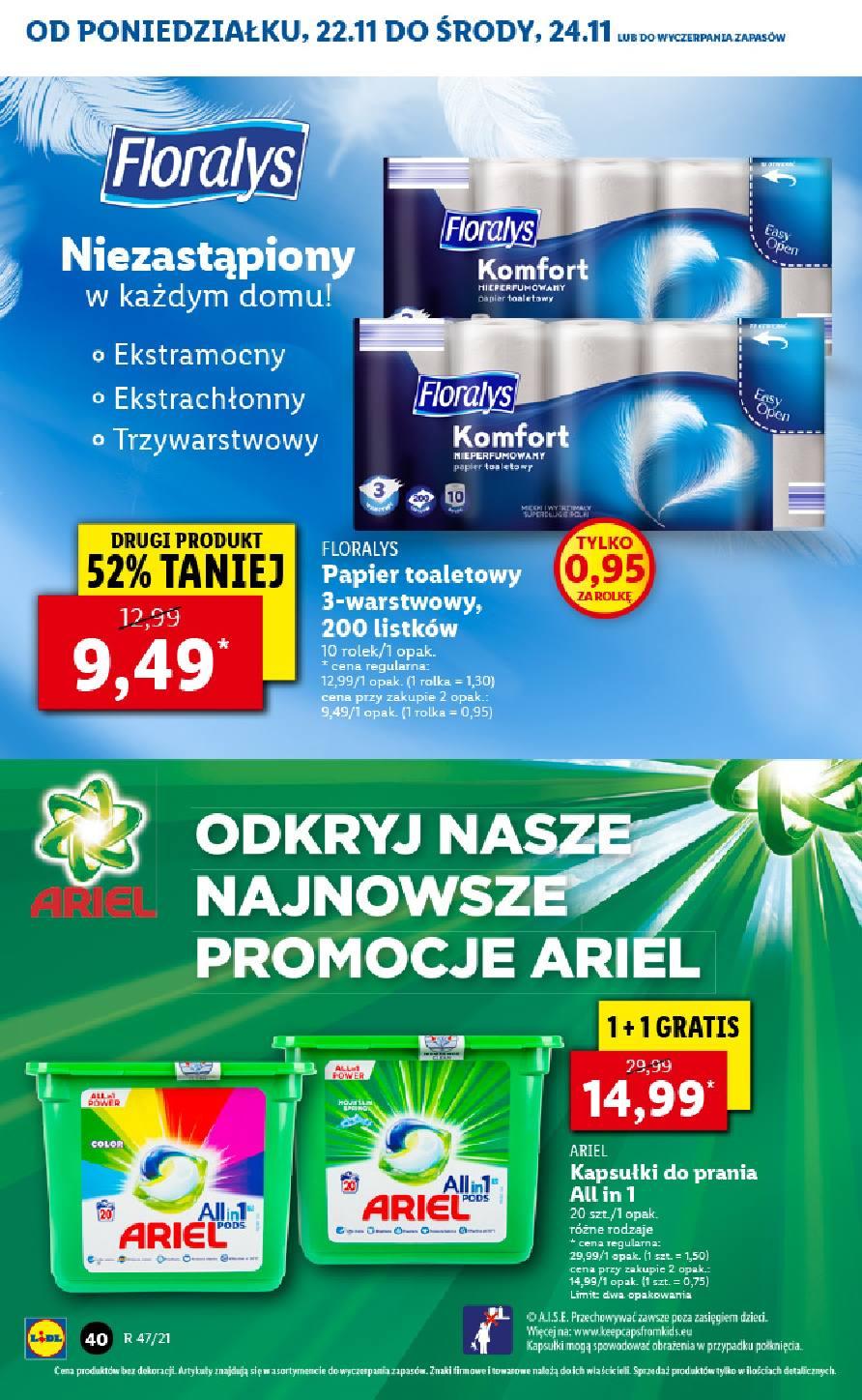 Gazetka promocyjna Lidl do 24/11/2021 str.40