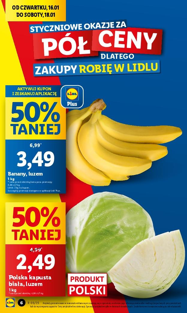 Gazetka promocyjna Lidl do 18/01/2025 str.6