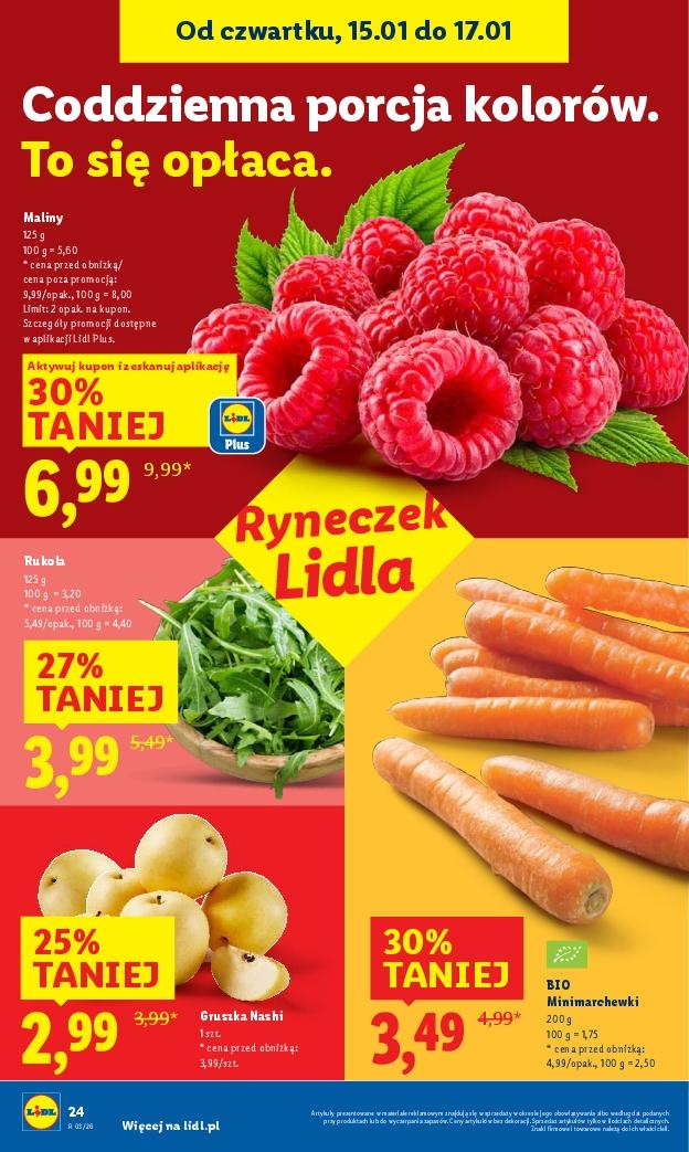 Gazetka promocyjna Lidl do 17/01/2026 str.24