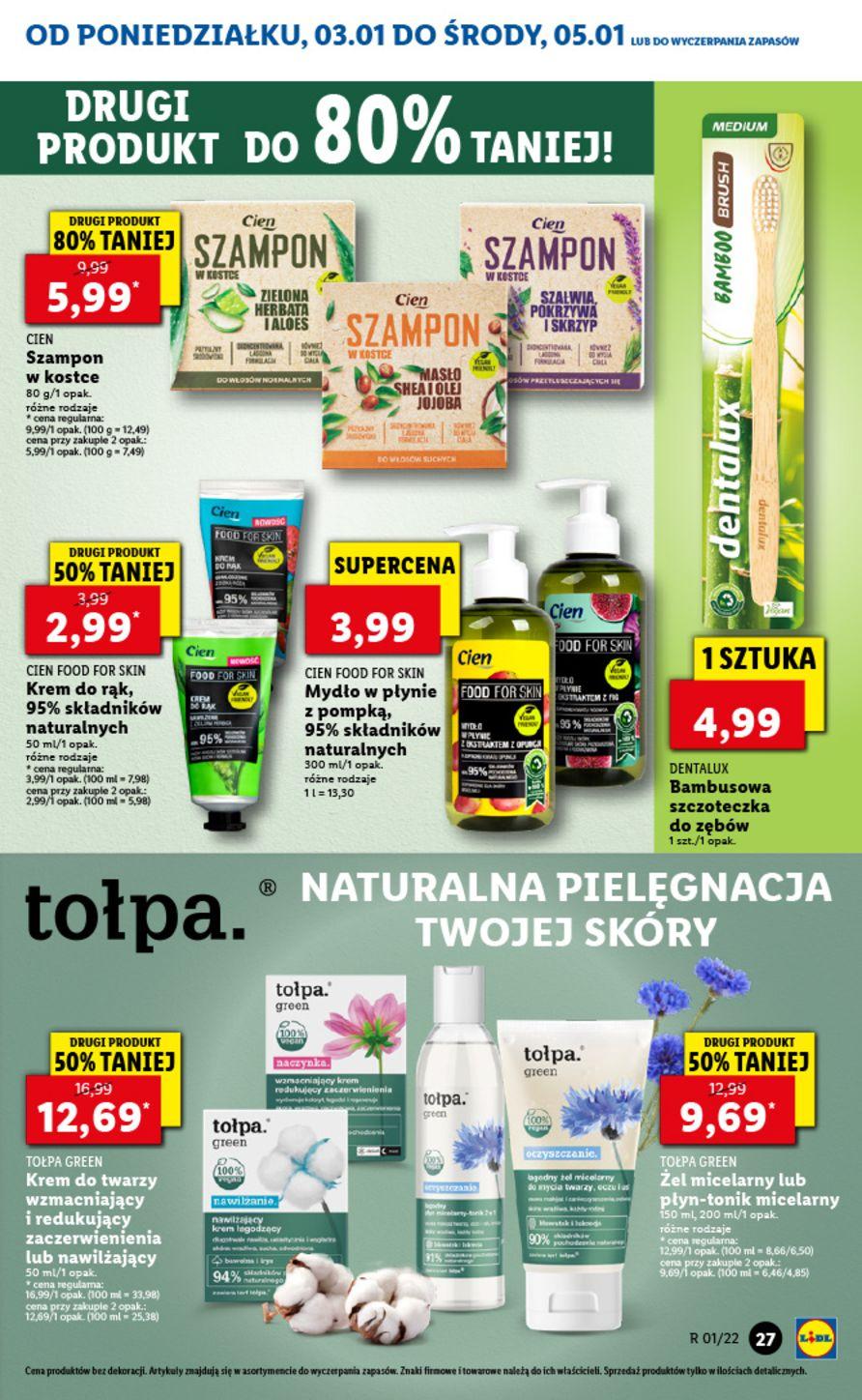 Gazetka promocyjna Lidl do 05/01/2022 str.27