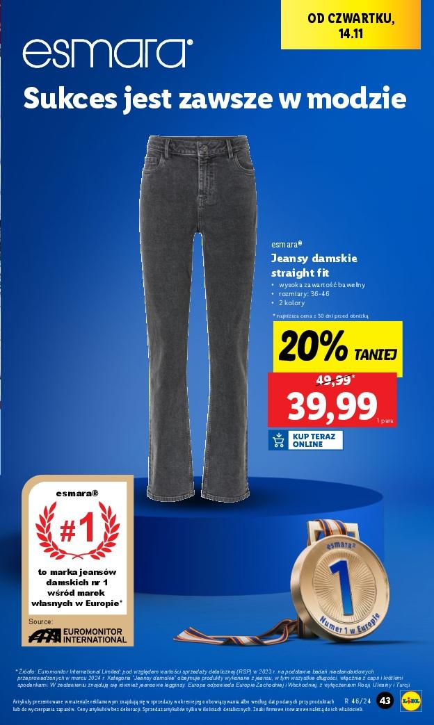 Gazetka promocyjna Lidl do 16/11/2024 str.45