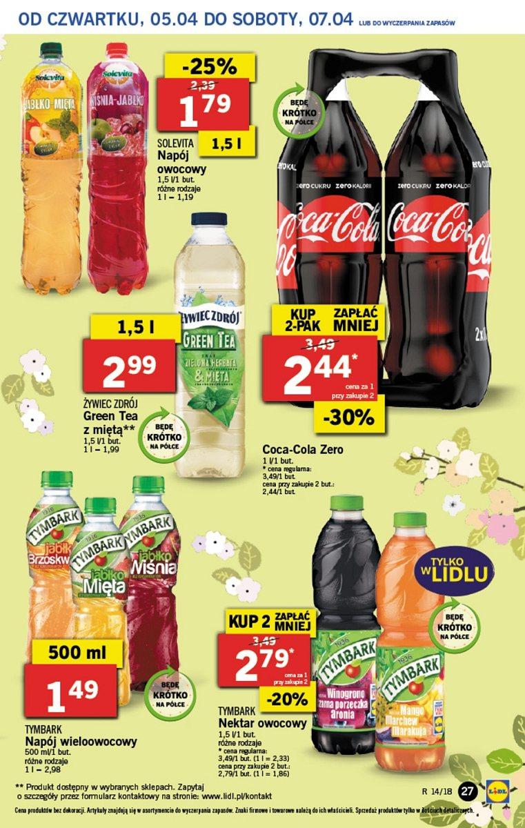 Gazetka promocyjna Lidl do 07/04/2018 str.27