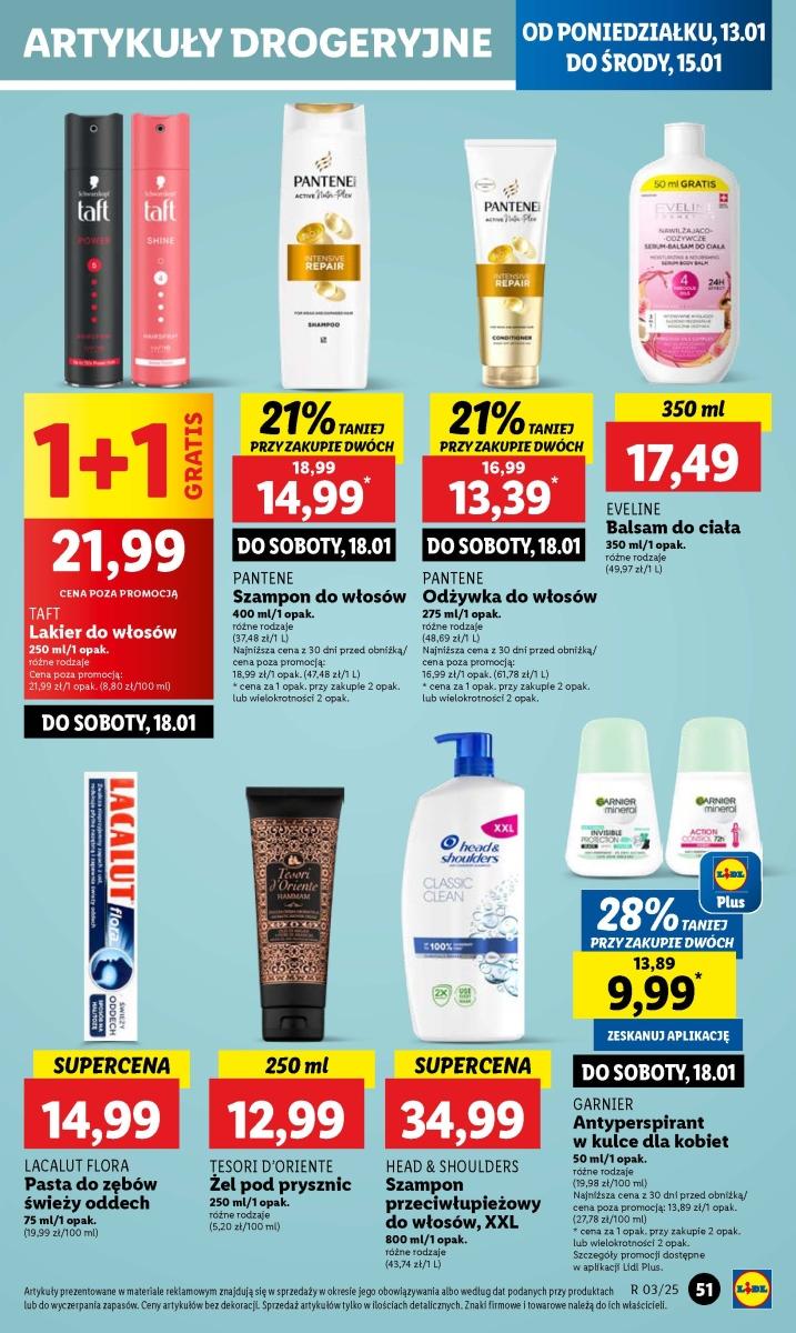 Gazetka promocyjna Lidl do 15/01/2025 str.57