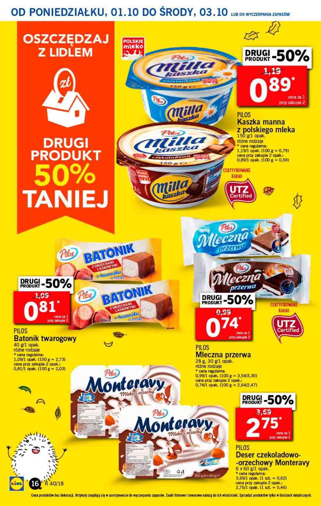 Gazetka promocyjna Lidl do 03/10/2018 str.16