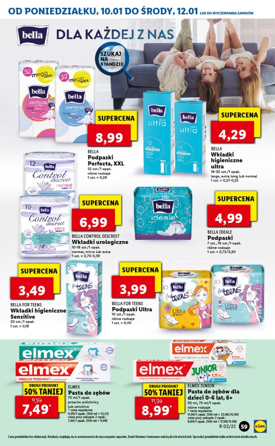 Gazetka promocyjna Lidl do 12/01/2022 str.59