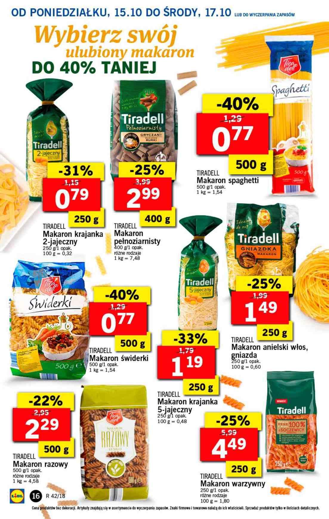 Gazetka promocyjna Lidl do 17/10/2018 str.16