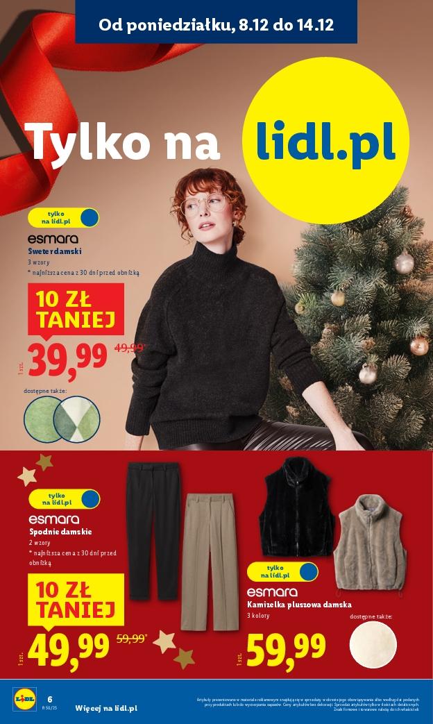 Gazetka promocyjna Lidl do 14/12/2025 str.6