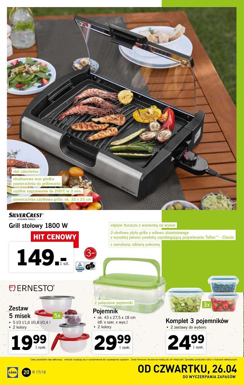 Gazetka promocyjna Lidl do 29/04/2018 str.20