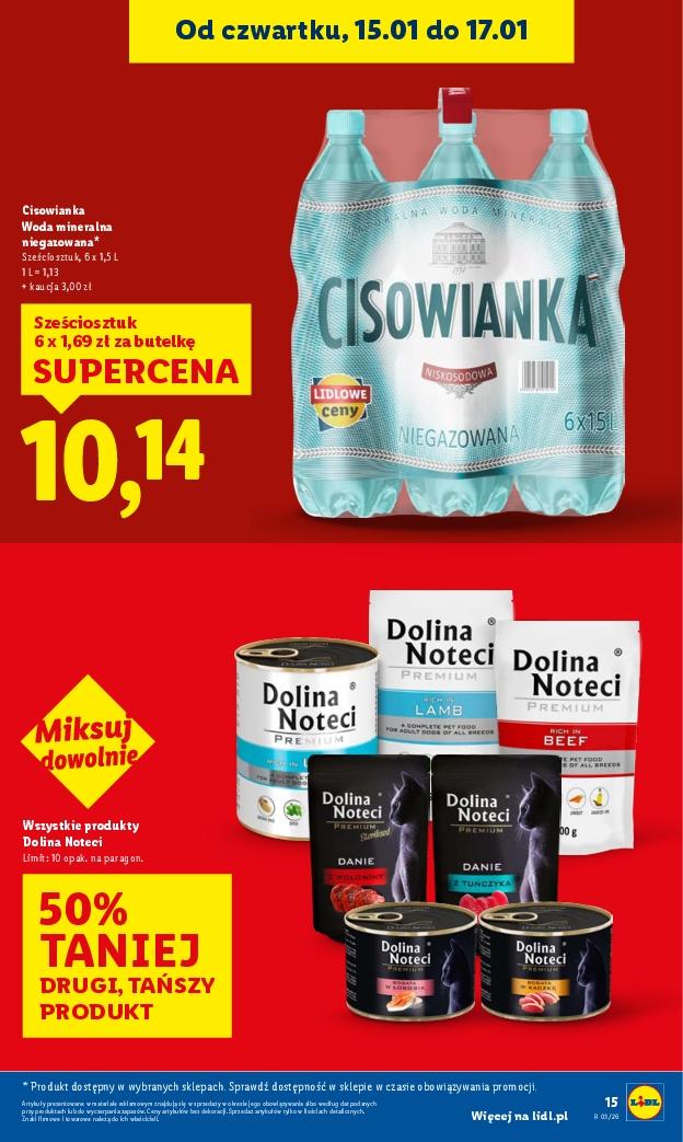 Gazetka promocyjna Lidl do 17/01/2026 str.15