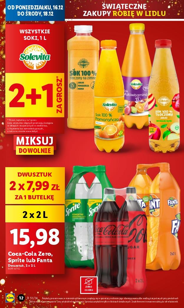 Gazetka promocyjna Lidl do 18/12/2024 str.12