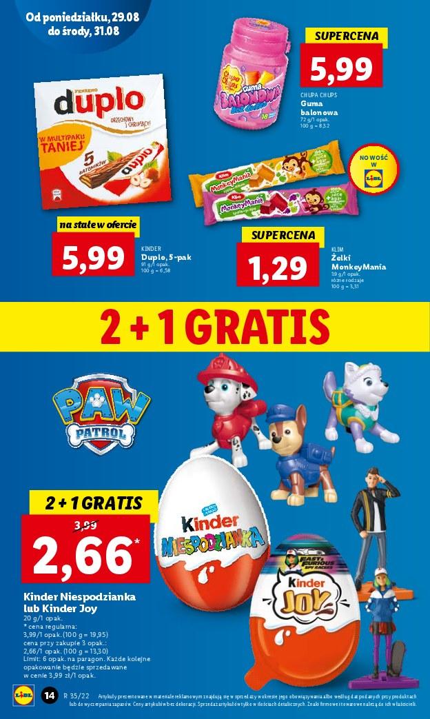 Gazetka promocyjna Lidl do 31/08/2022 str.14