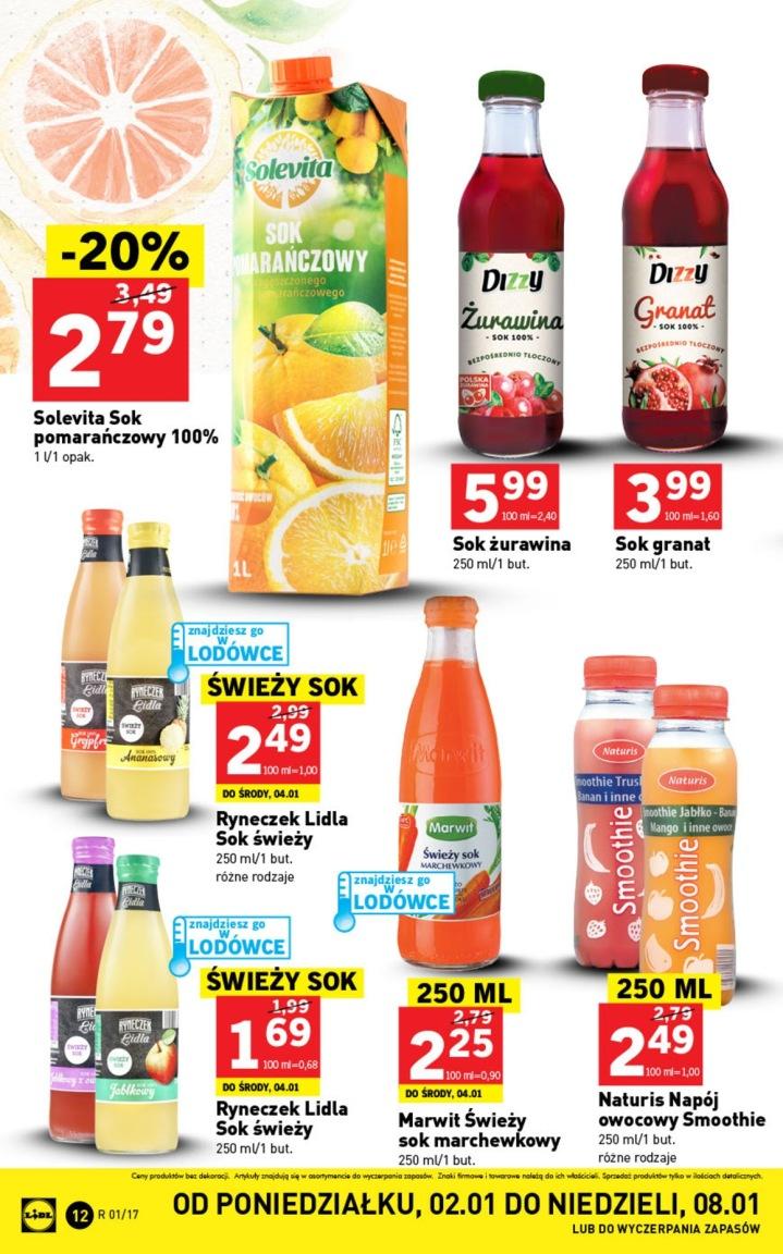 Gazetka promocyjna Lidl do 08/01/2017 str.12