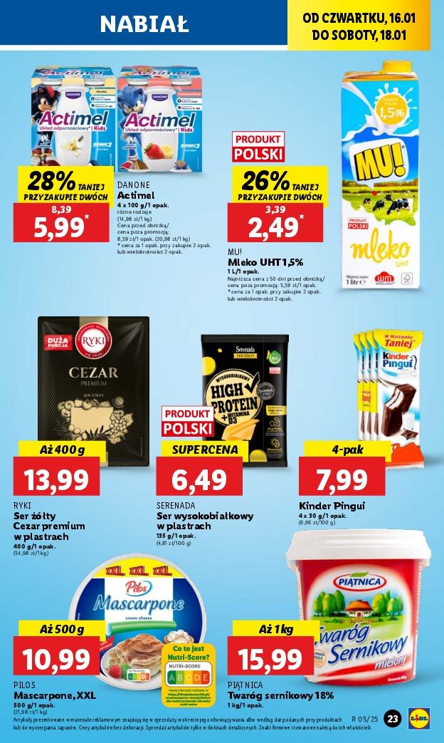 Gazetka promocyjna Lidl do 18/01/2025 str.25