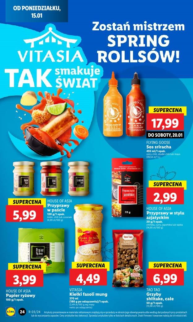 Gazetka promocyjna Lidl do 17/01/2024 str.24