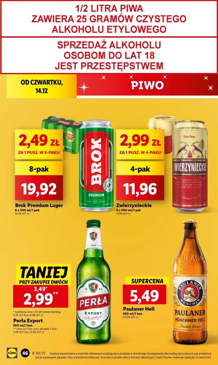 Gazetka promocyjna Lidl do 17/12/2023 str.50