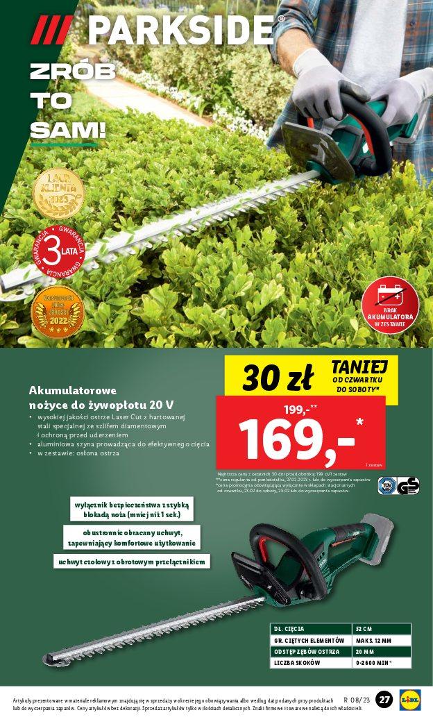 Gazetka promocyjna Lidl do 25/02/2023 str.27