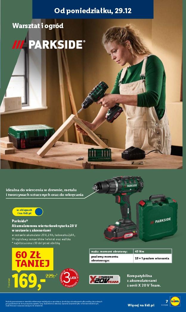 Gazetka promocyjna Lidl do 03/01/2026 str.7