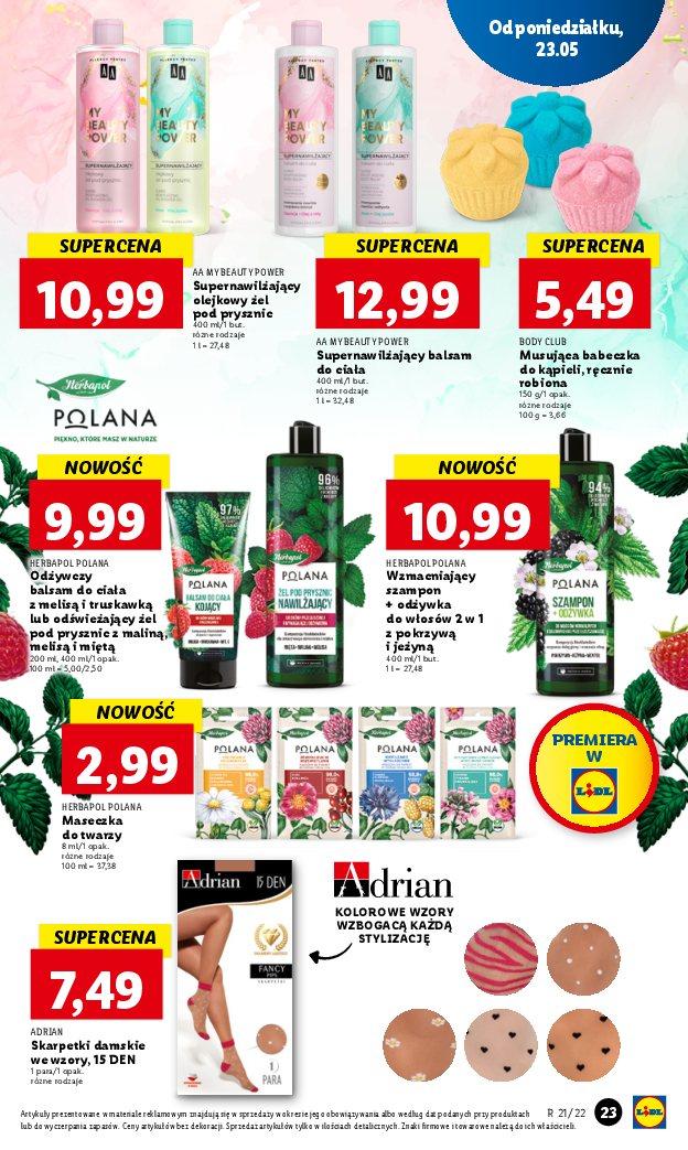 Gazetka promocyjna Lidl do 25/05/2022 str.23