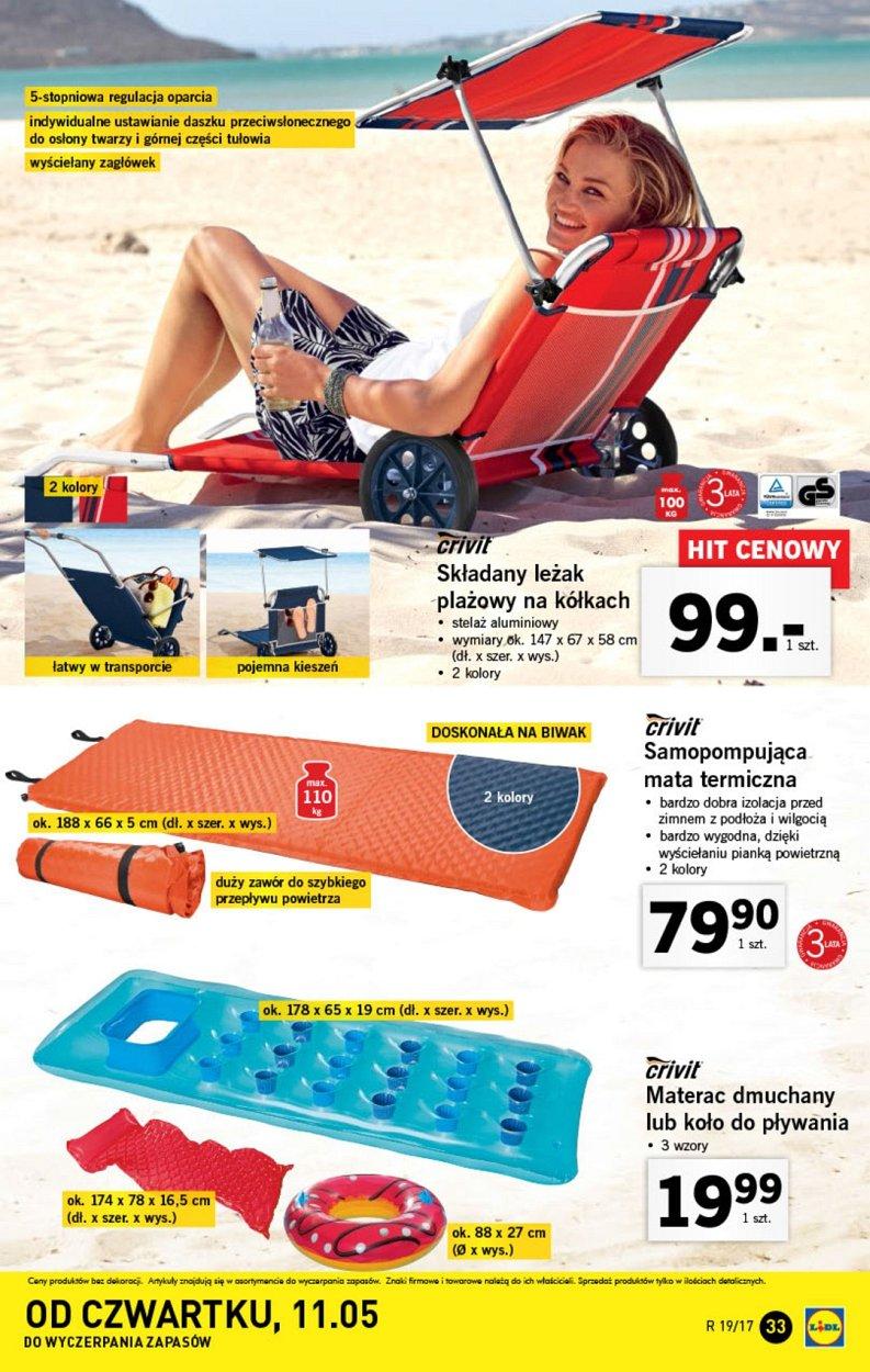 Gazetka promocyjna Lidl do 14/05/2017 str.33