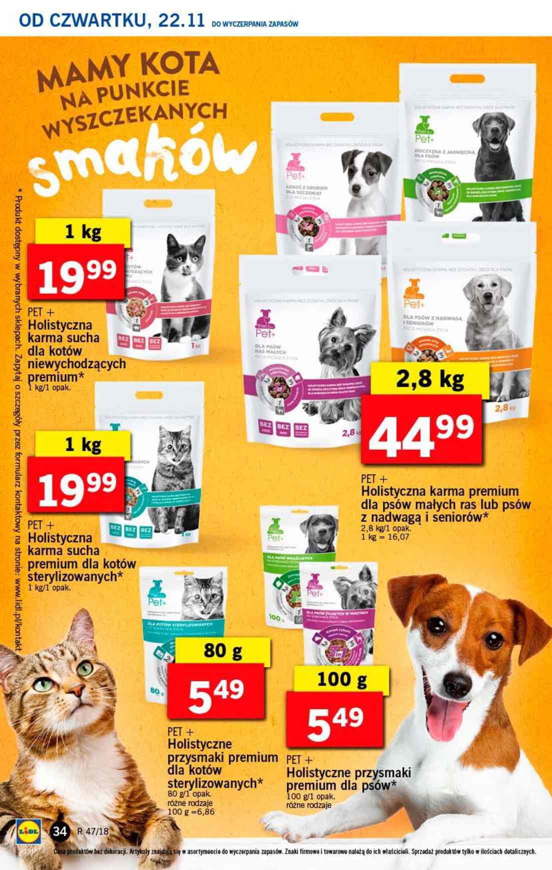 Gazetka promocyjna Lidl do 25/11/2018 str.34