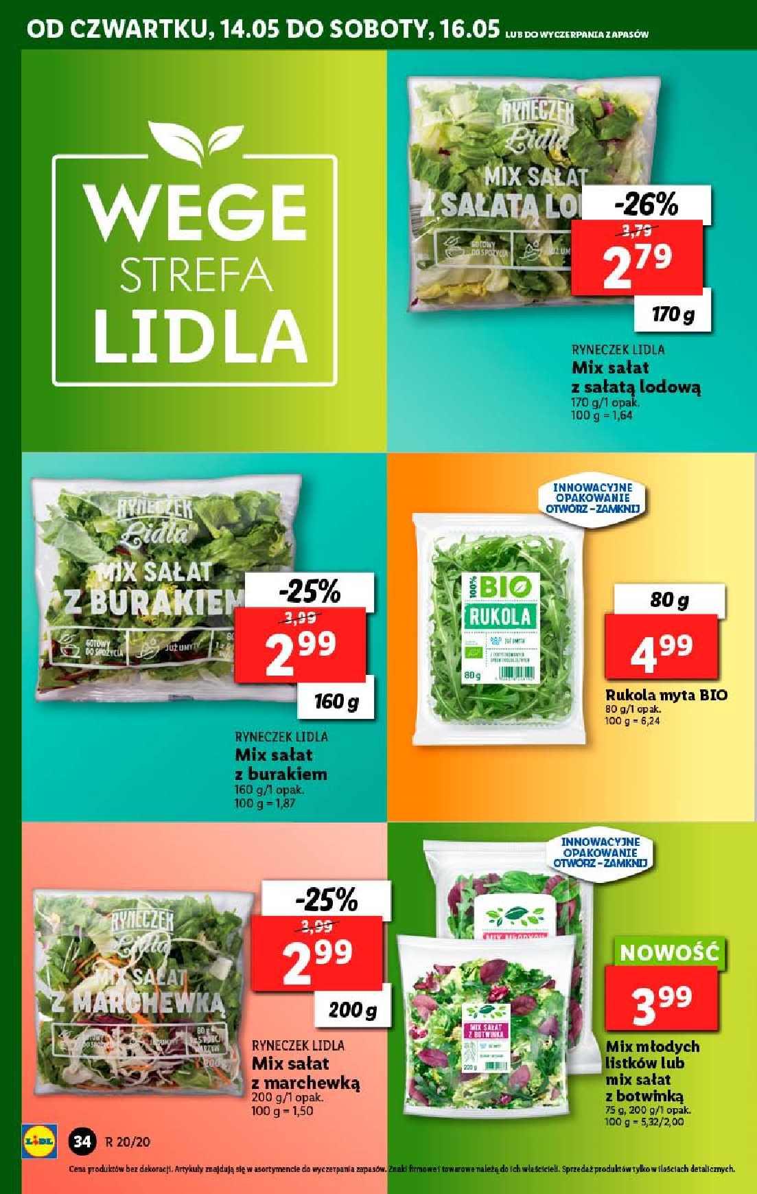 Gazetka promocyjna Lidl do 16/05/2020 str.34