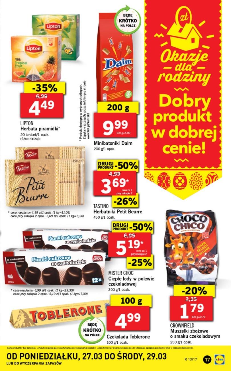 Gazetka promocyjna Lidl do 29/03/2017 str.17