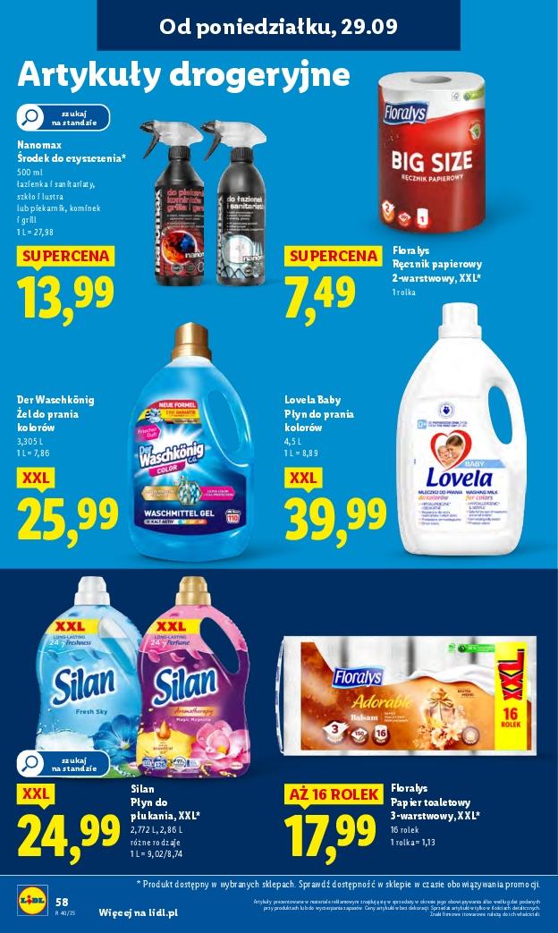 Gazetka promocyjna Lidl do 01/10/2025 str.62