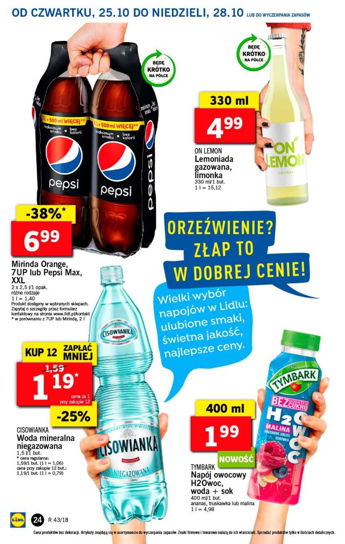 Gazetka promocyjna Lidl do 28/10/2018 str.24