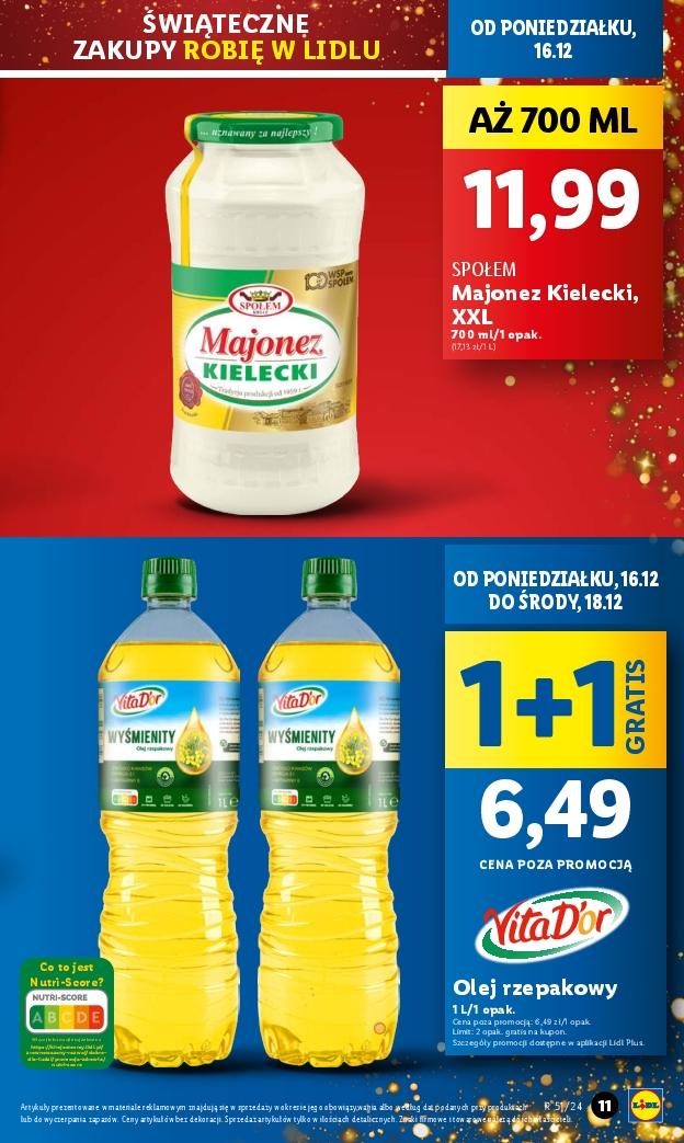 Gazetka promocyjna Lidl do 18/12/2024 str.11