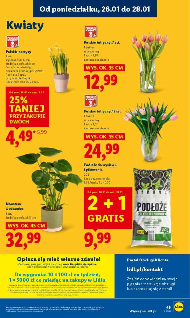 Gazetka promocyjna Lidl do 28/01/2026 str.49