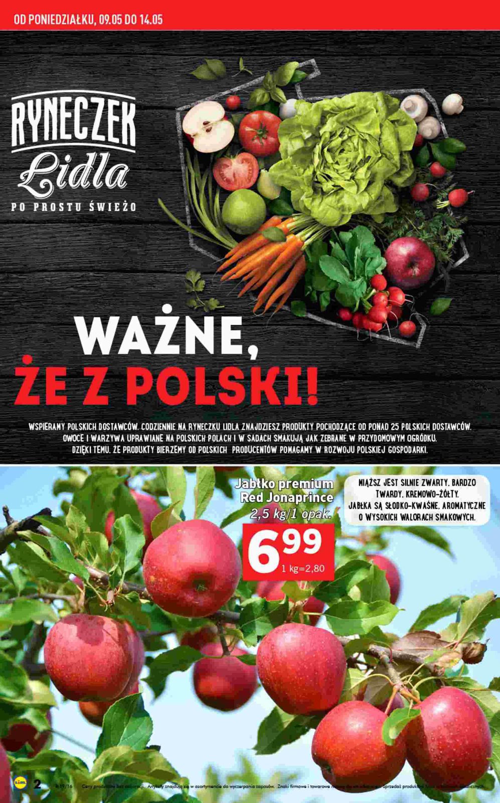 Gazetka promocyjna Lidl do 15/05/2016 str.1